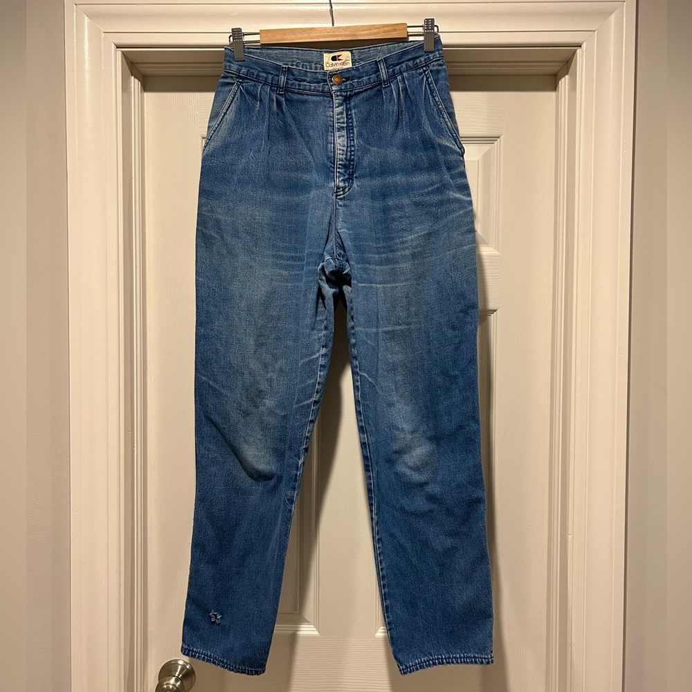 Vintage 1970s Calvin Klein High Rise Mom Jeans